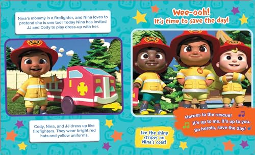 Let's Get Dressed!: A Touch-and-Feel Book (CoComelon)