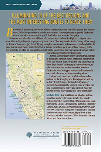 Backroads & Byways of Northern California: Drives, Day Trips and Weekend Excursions