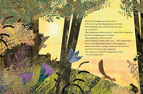 I'm Not Scared: A Big Hedgehog and Little Hedgehog Adventure