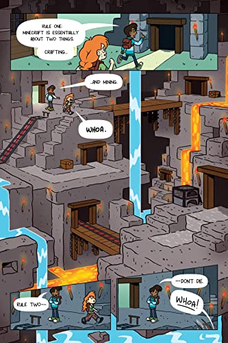 Minecraft: Open World--Into the Nether (Graphic Novel)