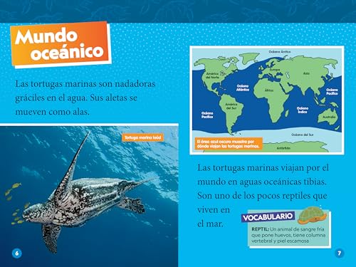 National Geographic Readers: Las Tortugas Marinas (L2) (Spanish Edition)