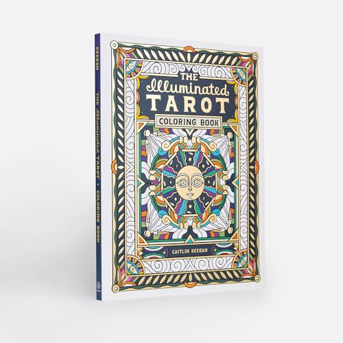 The Illuminated Tarot Coloring Book: Tarot Card Art Coloring Book