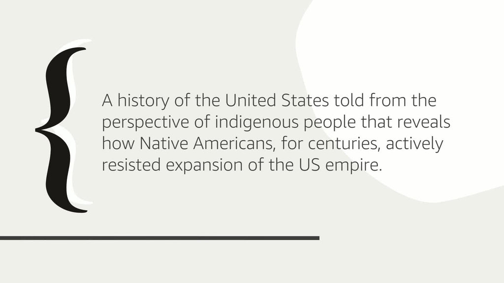 An Indigenous Peoples' History of the United States (ReVisioning History)