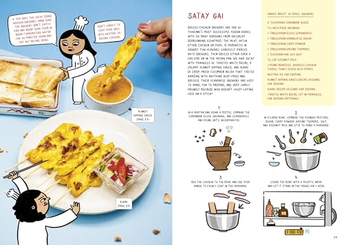 Noodles, Rice, and Everything Spice: A Thai Comic Book Cookbook