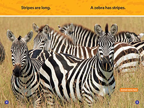 Stripes and Spots (National Geographic Kids Readers, Pre-Reader)