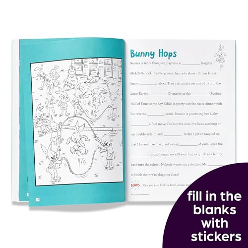 Silly Sticker Stories: Easter: Fill-in-the-Blank Silly Easter Story Book with Over 310 Easter Stickers Plus Easter Games and Puzzles for Families to ... Hidden Pictures Silly Sticker Stories)