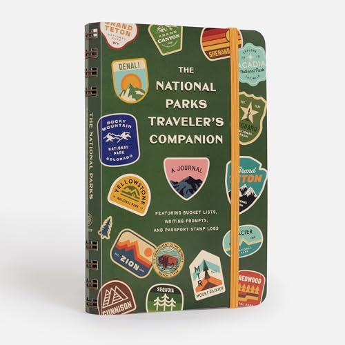 The National Parks Traveler's Companion: A Journal Featuring Bucket Lists, Writing Prompts, and Passport Stamp Logs