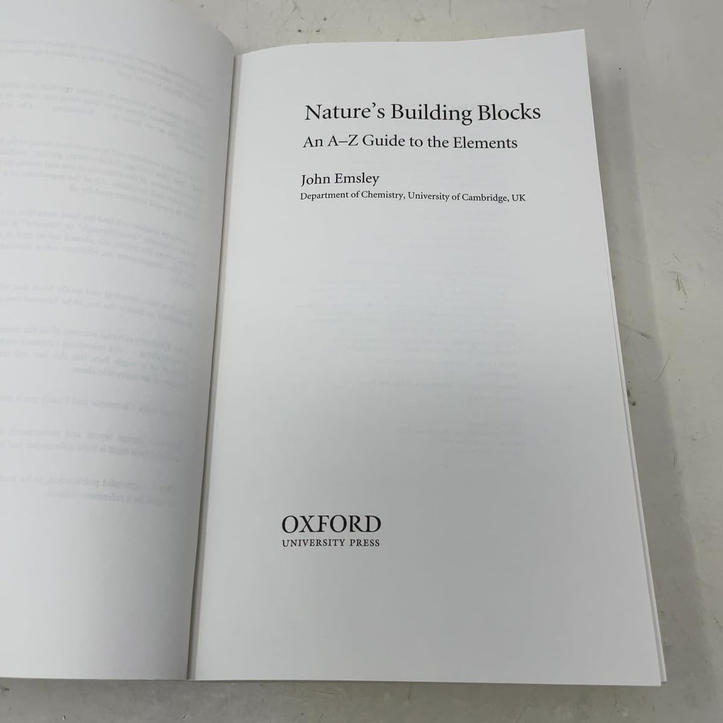 Nature's Building Blocks: An A-Z Guide to the Elements