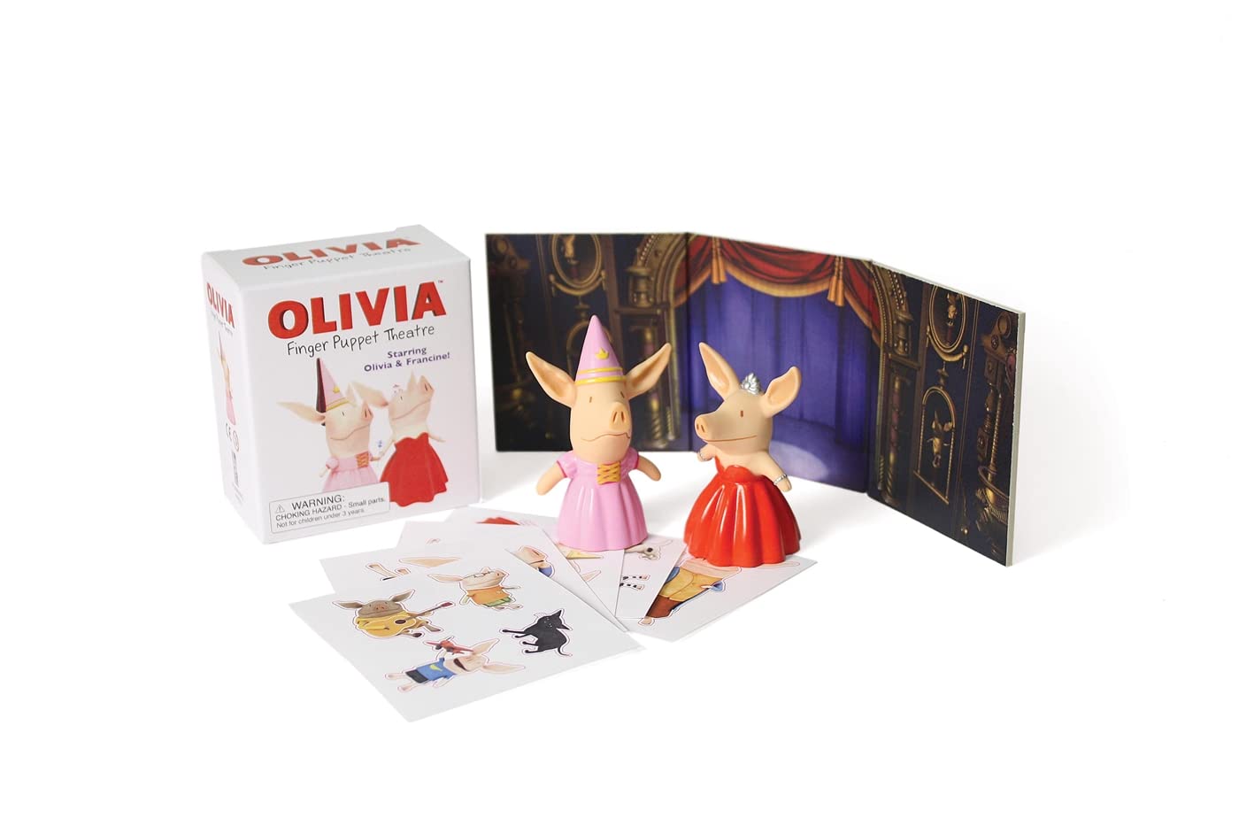 Olivia Finger Puppet Theatre: Starring Olivia and Francine!