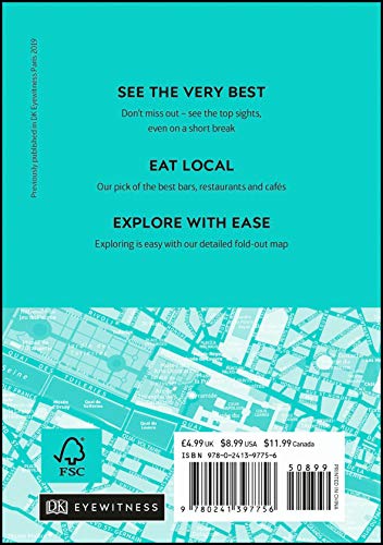 DK Paris Mini Map and Guide (Pocket Travel Guide)