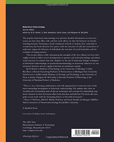 Behavioral Endocrinology, Second Edition