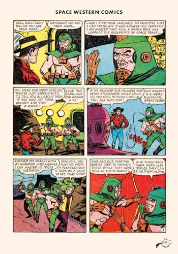 Space Western Comics: Cowboys vs. Aliens, Commies, Dinosaurs, & Nazis!