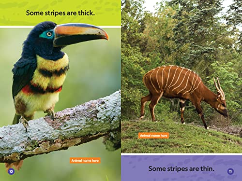 Stripes and Spots (National Geographic Kids Readers, Pre-Reader)