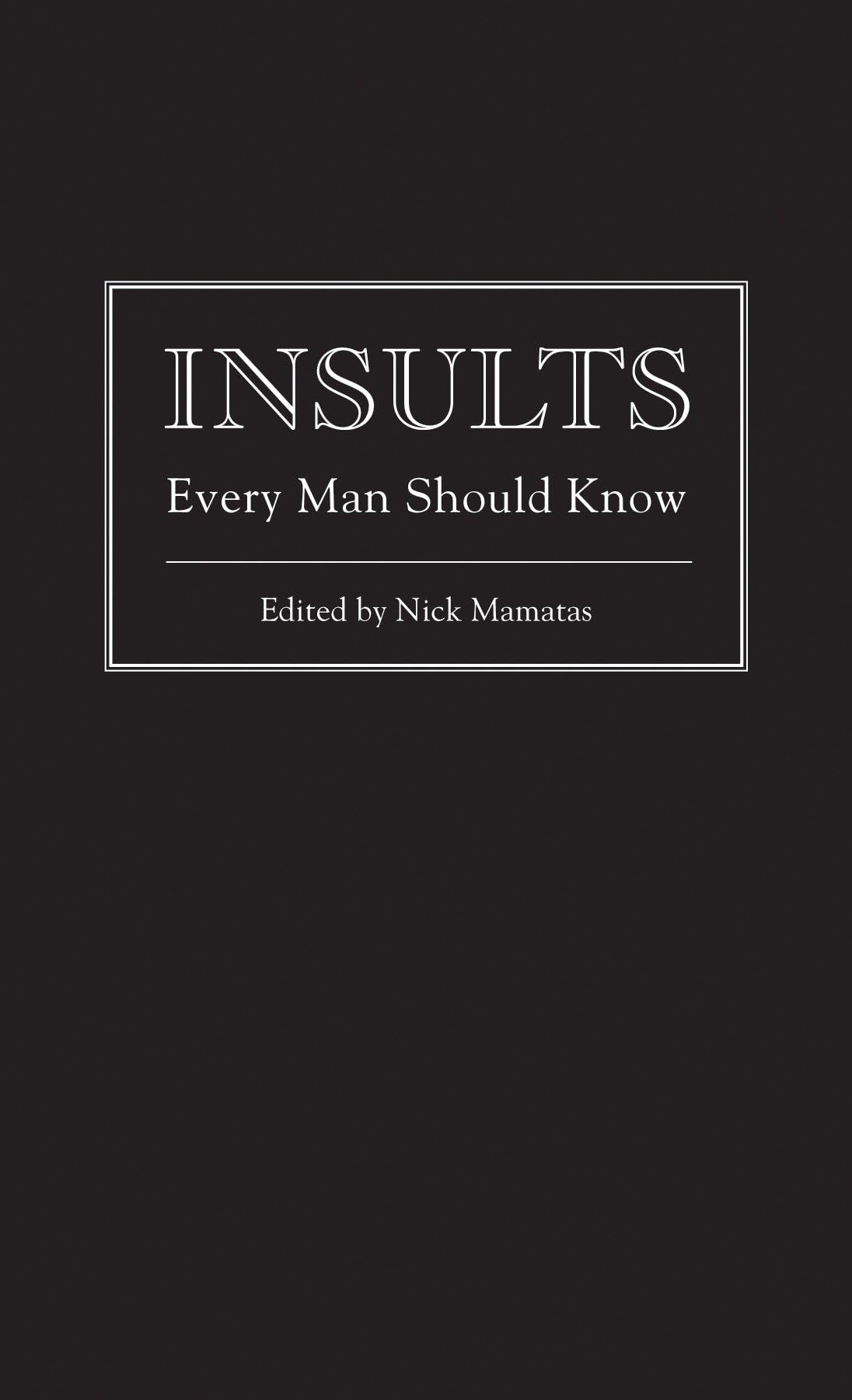 Insults Every Man Should Know (Stuff You Should Know)
