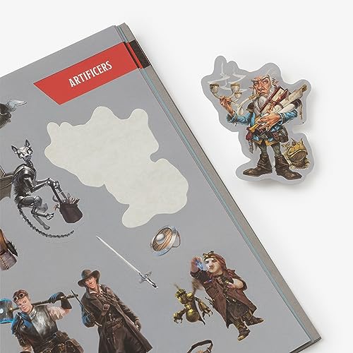 Dungeons & Dragons Stickerology: Legendary Stickers of Monsters, Magical Items, and More: Stickers for Journals, Water Bottles, Laptops, Planners, and More