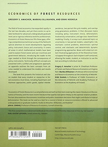 Economics of Forest Resources