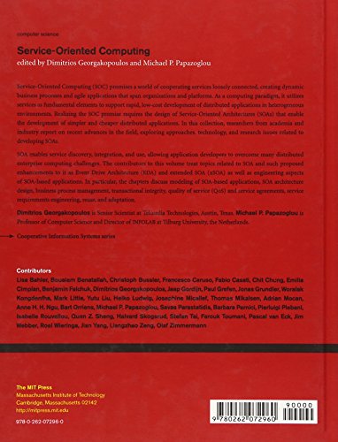 Service-Oriented Computing (Cooperative Information Systems)