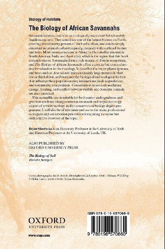 The Biology of African Savannahs (Biology of Habitats Series)