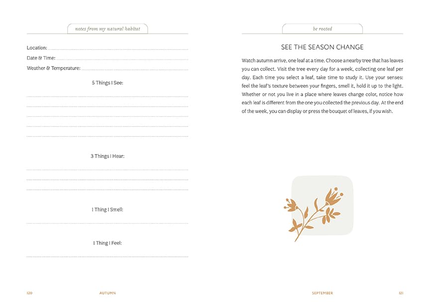 Thrive Where You're Planted: A Guided Journal to Help You Connect with the Natural Wonders in Your Neighborhood