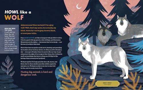 Howl like a Wolf!: Learn about 13 Wild Animals and Explore Their Lives through Creative Play and Activities