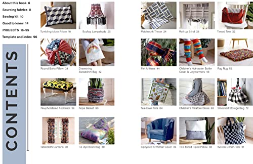 Refashion, Restyle, Restitch: 20 stylish sewing projects from preloved clothes & homewares