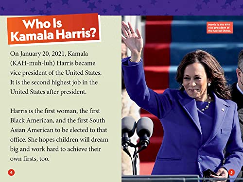 Kamala Harris (National Geographic Kids Readers, Level 2)