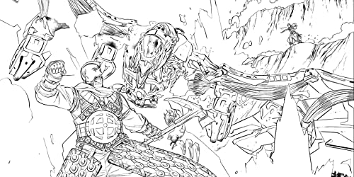 The Official Horizon Zero Dawn Coloring Book
