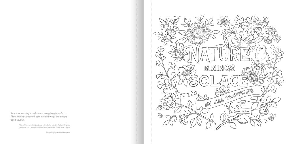 For the Beauty of the Earth: A Coloring Book to Celebrate the Wonder of Creation: A Nature Coloring Book