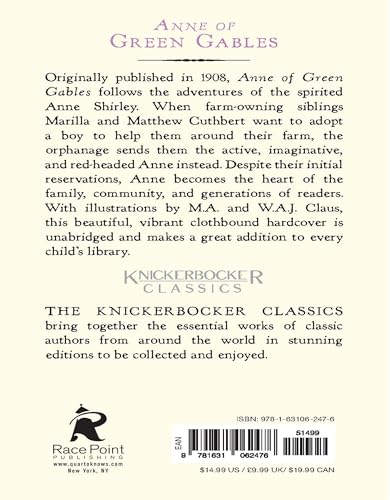 Anne of Green Gables (Volume 3) (Knickerbocker Children's Classics, 3)