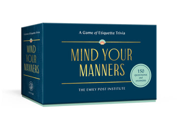 Mind Your Manners: A Game of Etiquette Trivia (Ultimate Trivia Card Games)