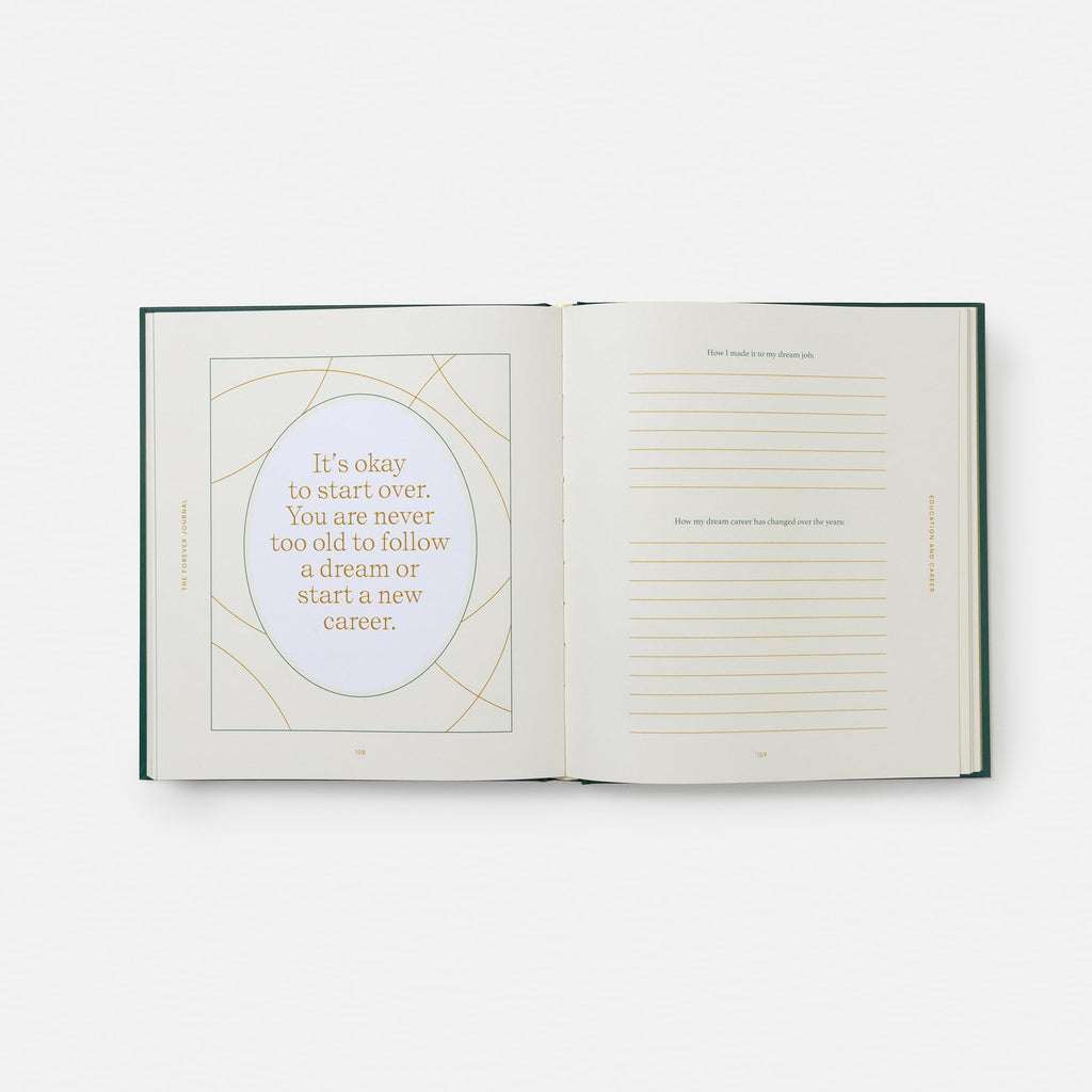 The Forever Journal: A Lifetime of Memories: A Keepsake Journal and Memory Book to Capture Your Life Story