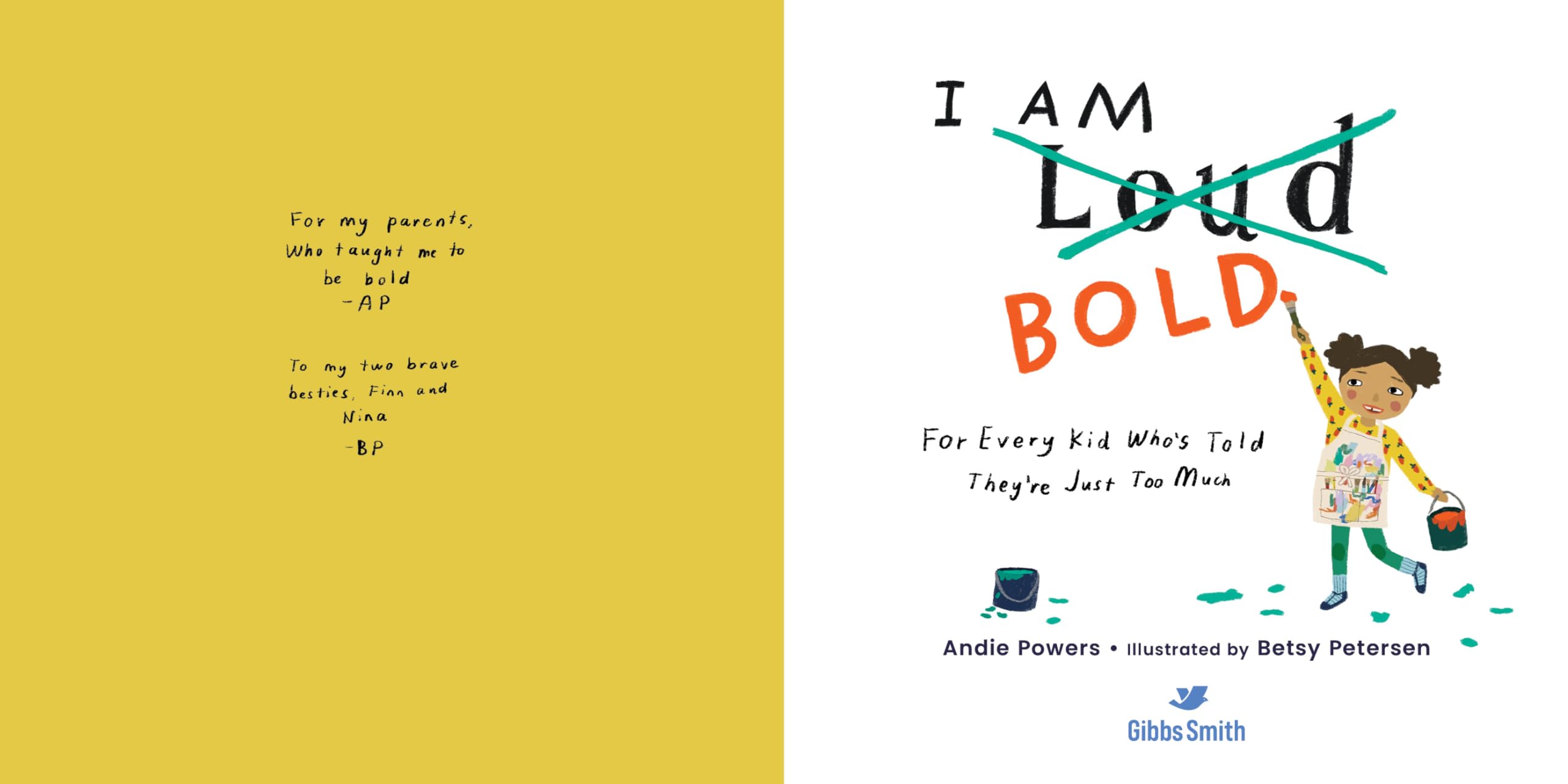 I Am Bold: For Every Kid Who’s Told They're Just Too Much