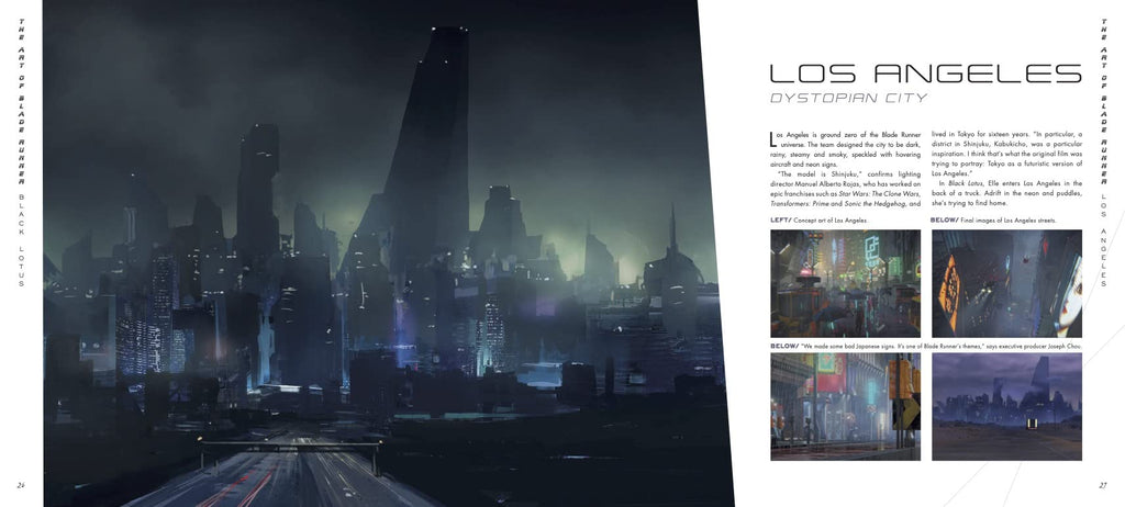 The Art of Blade Runner: Black Lotus