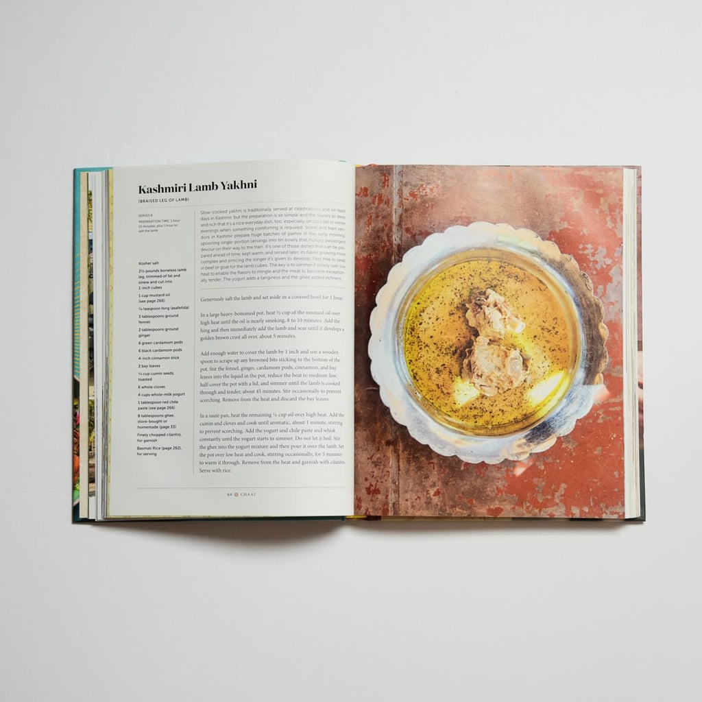 Chaat: Recipes from the Kitchens, Markets, and Railways of India: A Cookbook