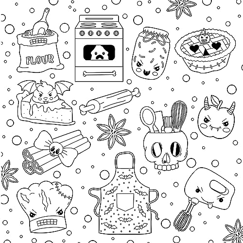 The Creepy Cute Goth Coloring Book: 30 Pretty Scary Coloring Pages for Year-Round Fun! (Creepy Cute Gift Series)
