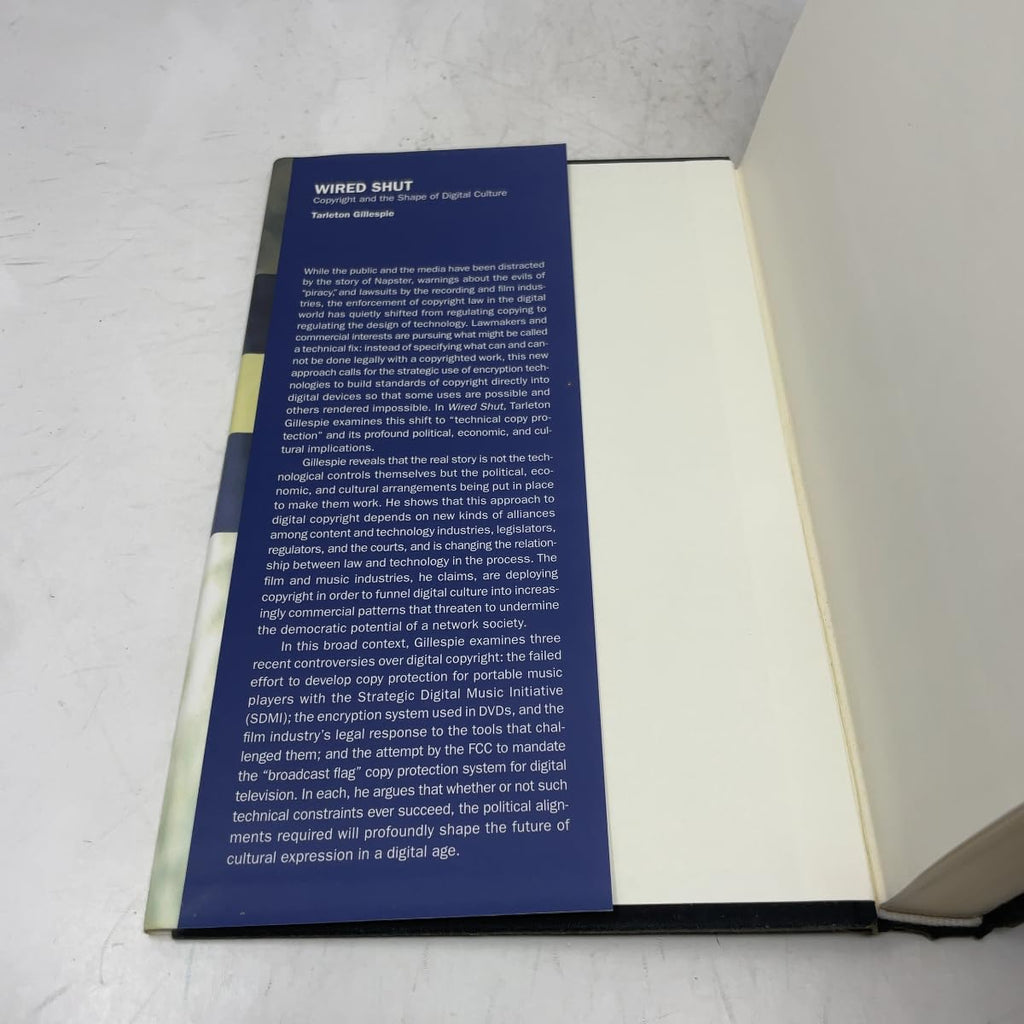 Wired Shut: Copyright and the Shape of Digital Culture