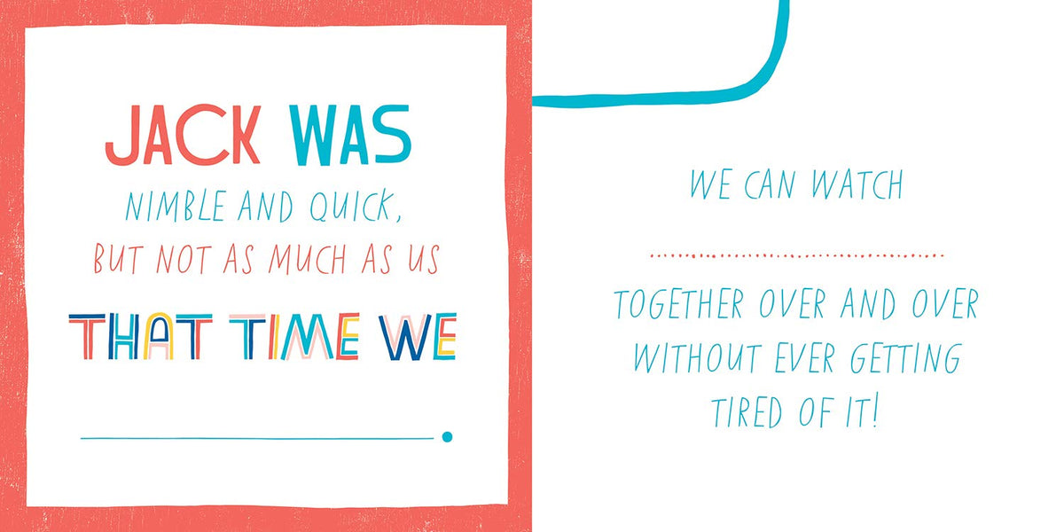 Yay, Us!: Made for You By . . . (Fill-in-the-Blanks)