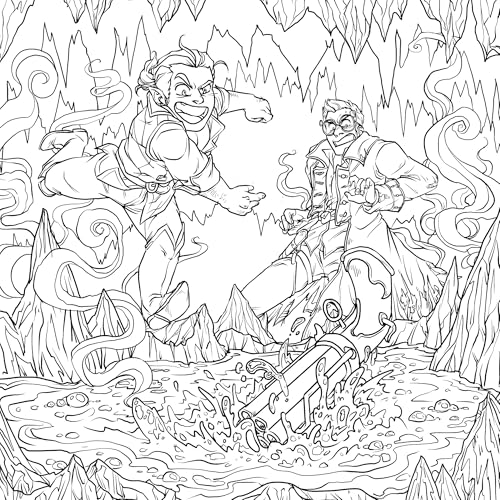 Critical Role: Vox Machina Coloring Book
