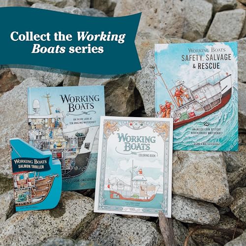 Working Boats Coloring Book