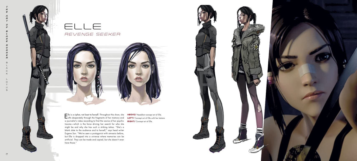 The Art of Blade Runner: Black Lotus