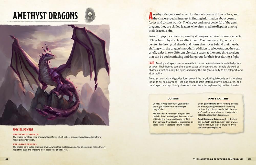 The Monsters & Creatures Compendium (Dungeons & Dragons): A Young Adventurer's Guide (Dungeons & Dragons Young Adventurer's Guides)