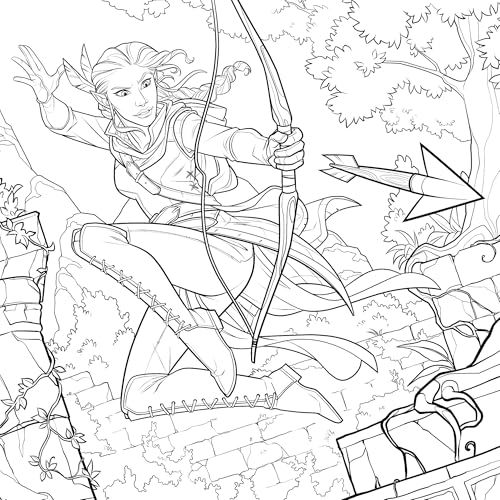 Critical Role: Vox Machina Coloring Book