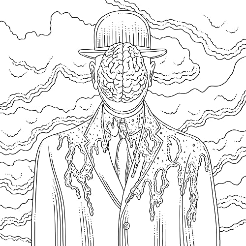The Beauty of Horror 6: Famous Monsterpieces Coloring Book