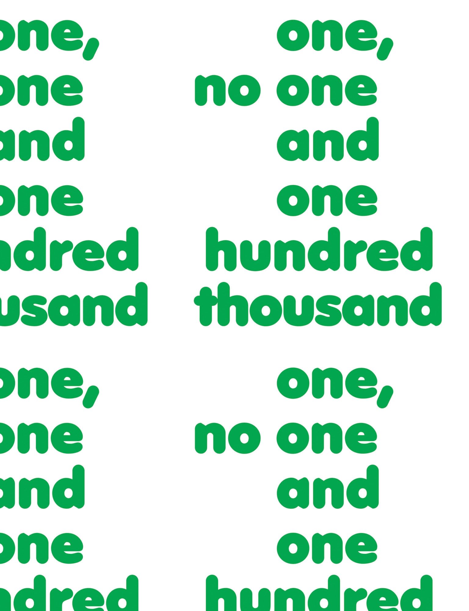 One, No One and One Hundred Thousand (Sternberg Press)