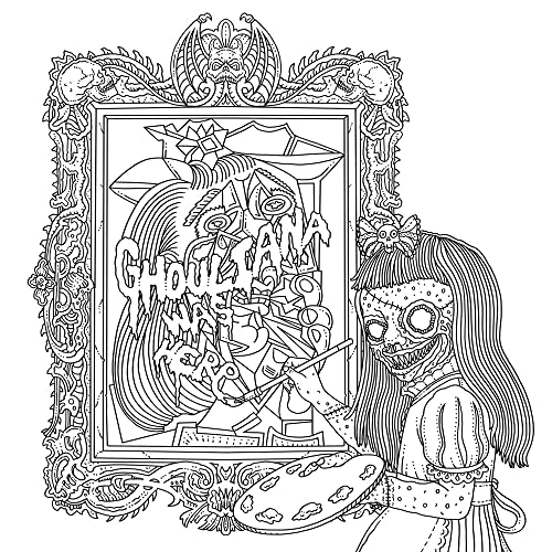 The Beauty of Horror 6: Famous Monsterpieces Coloring Book
