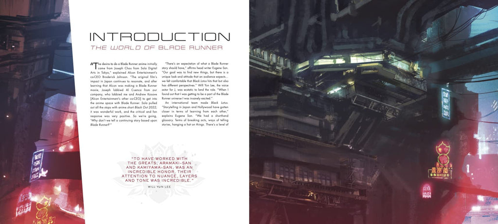 The Art of Blade Runner: Black Lotus