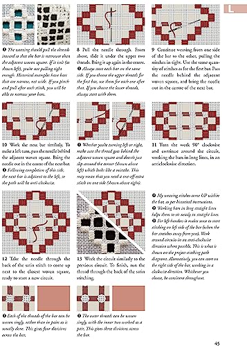 Hardanger Filling Stitches: A step-by-step handbook