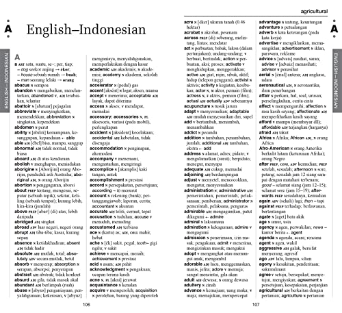 Periplus Pocket Indonesian Dictionary: Revised and Expanded (Over 12,000 Entries) (Periplus Pocket Dictionaries)