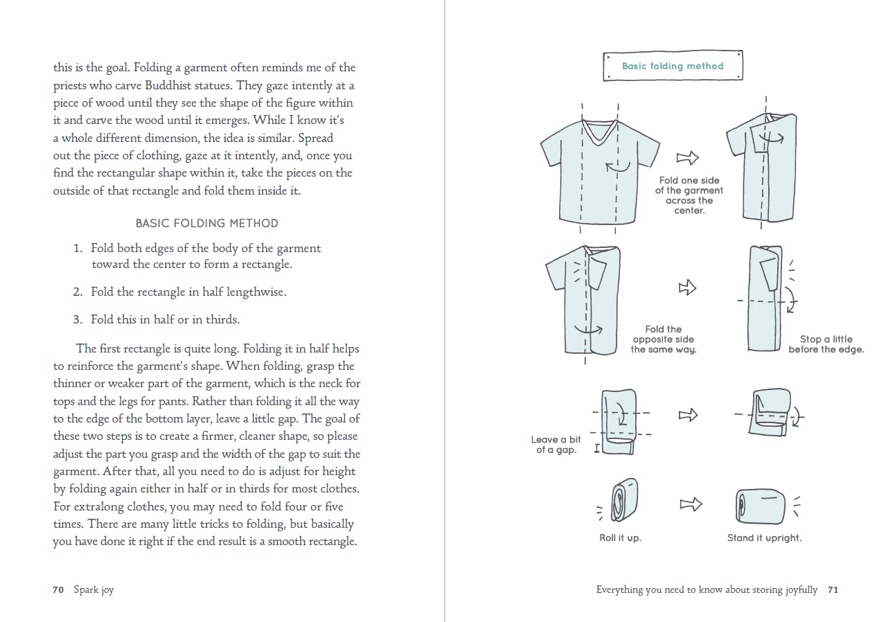 Spark Joy: An Illustrated Master Class on the Art of Organizing and Tidying Up (The Life Changing Magic of Tidying Up)