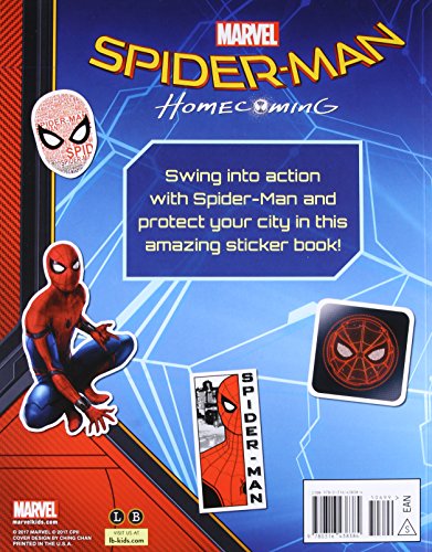 Spider-Man: Homecoming: The Stick-Like-Spidey Sticker Book